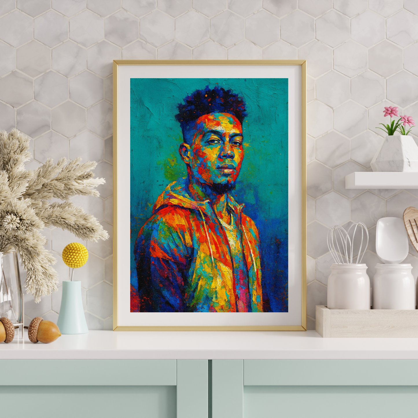Personalized Abstract Art Poster | Your Photo to Art
