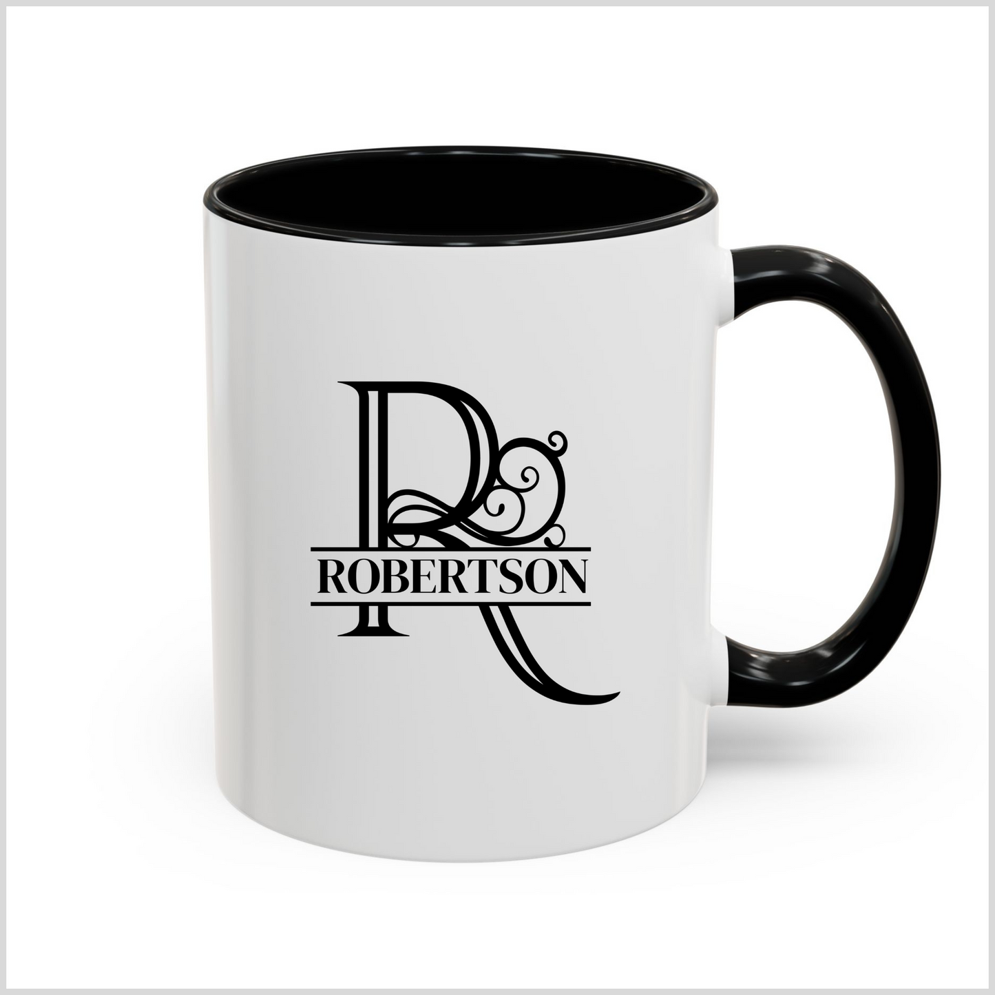 Personalized Name Initial Logo Coffee Mug for Birthday Mother Couples Christmas Gift