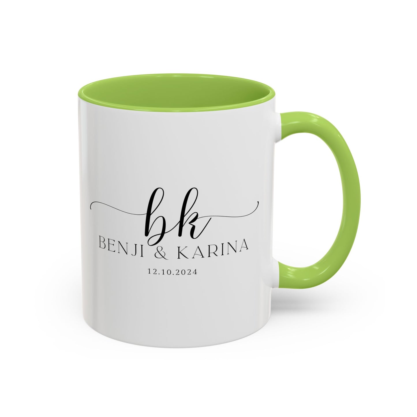 Personalized Name Initial Logo Coffee Mug for Birthday Mother Couples Christmas Gift
