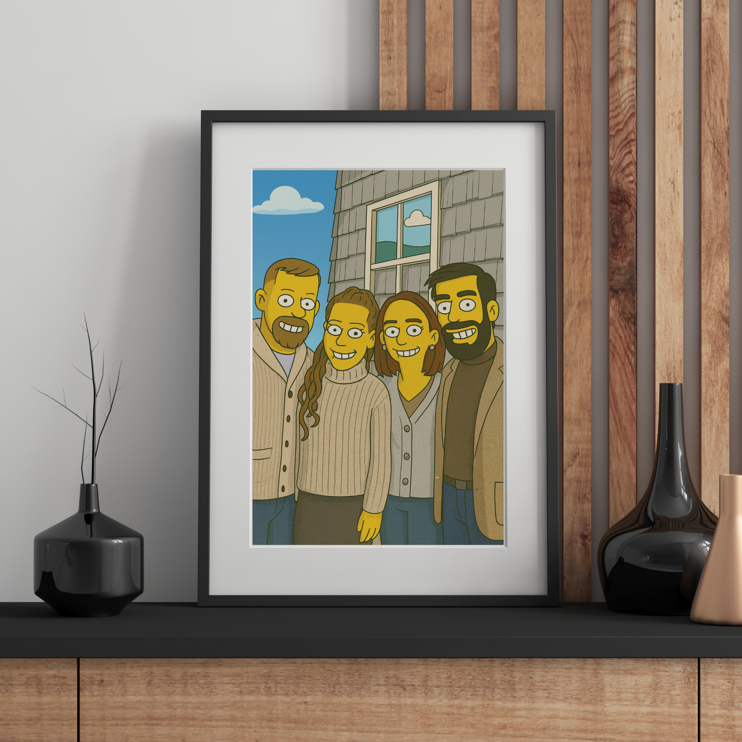 Personalized Funny Simpson's Cartoon | Portrait from Your Photo