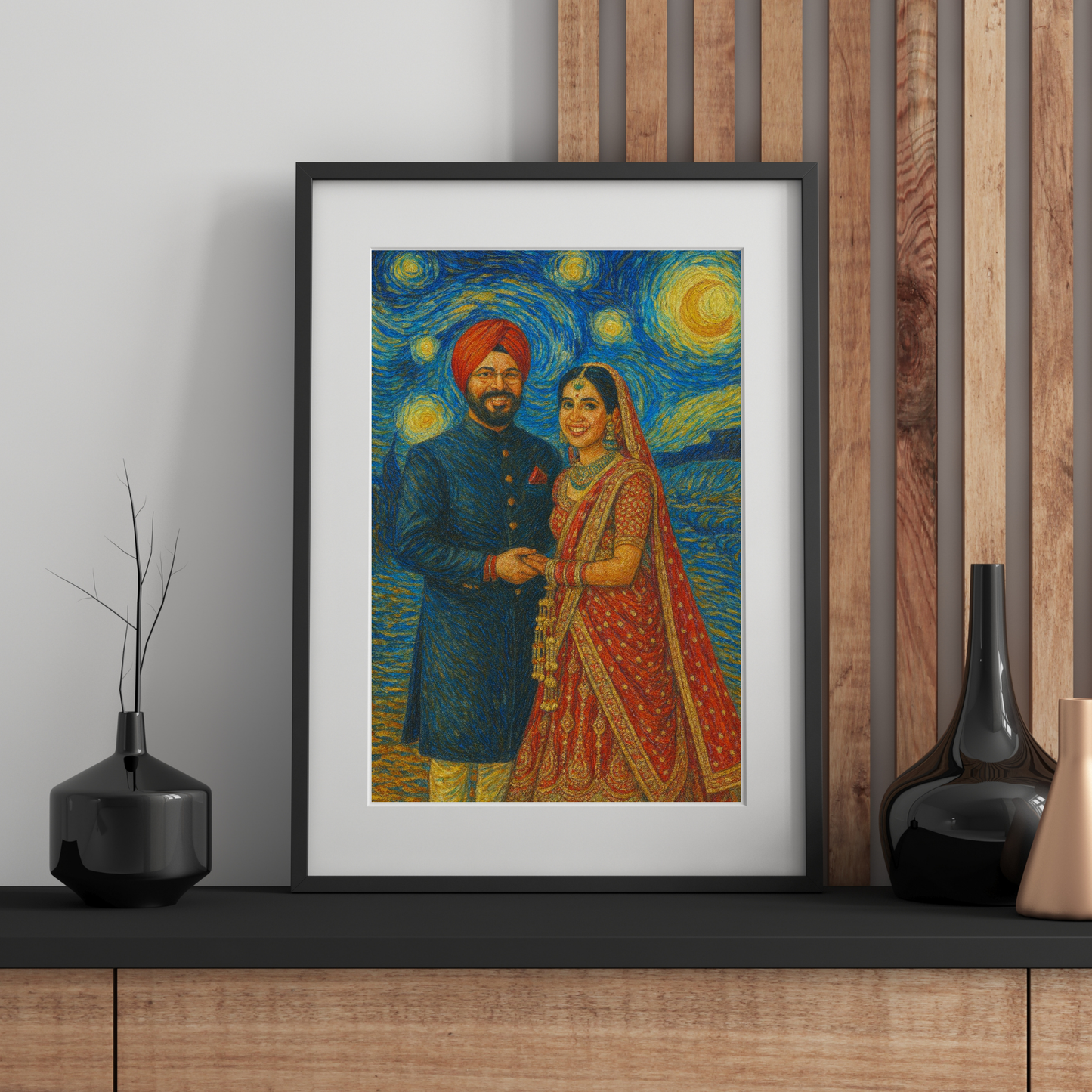 Personalized Van Gogh Wall Art | Portrait from Your Photo