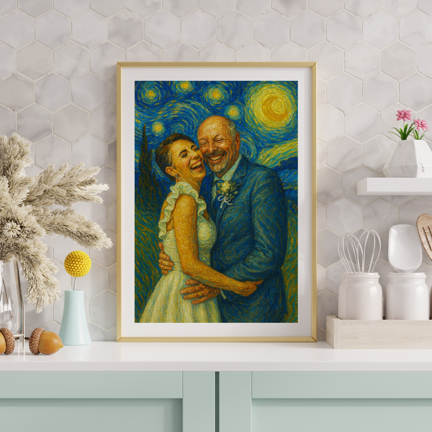 Personalized Van Gogh Wall Art Poster | Your Photo to Art