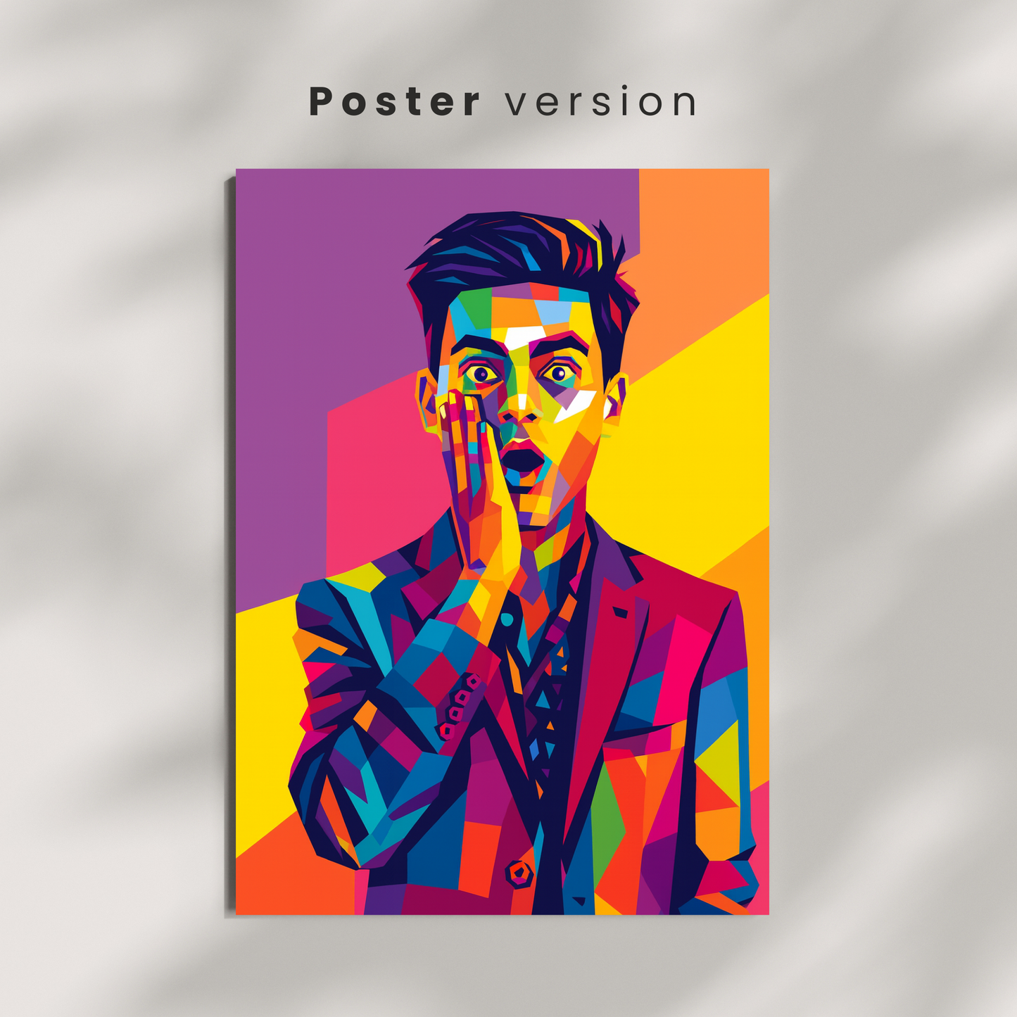 Personalized WPAP Art Poster | Art from Your Photo