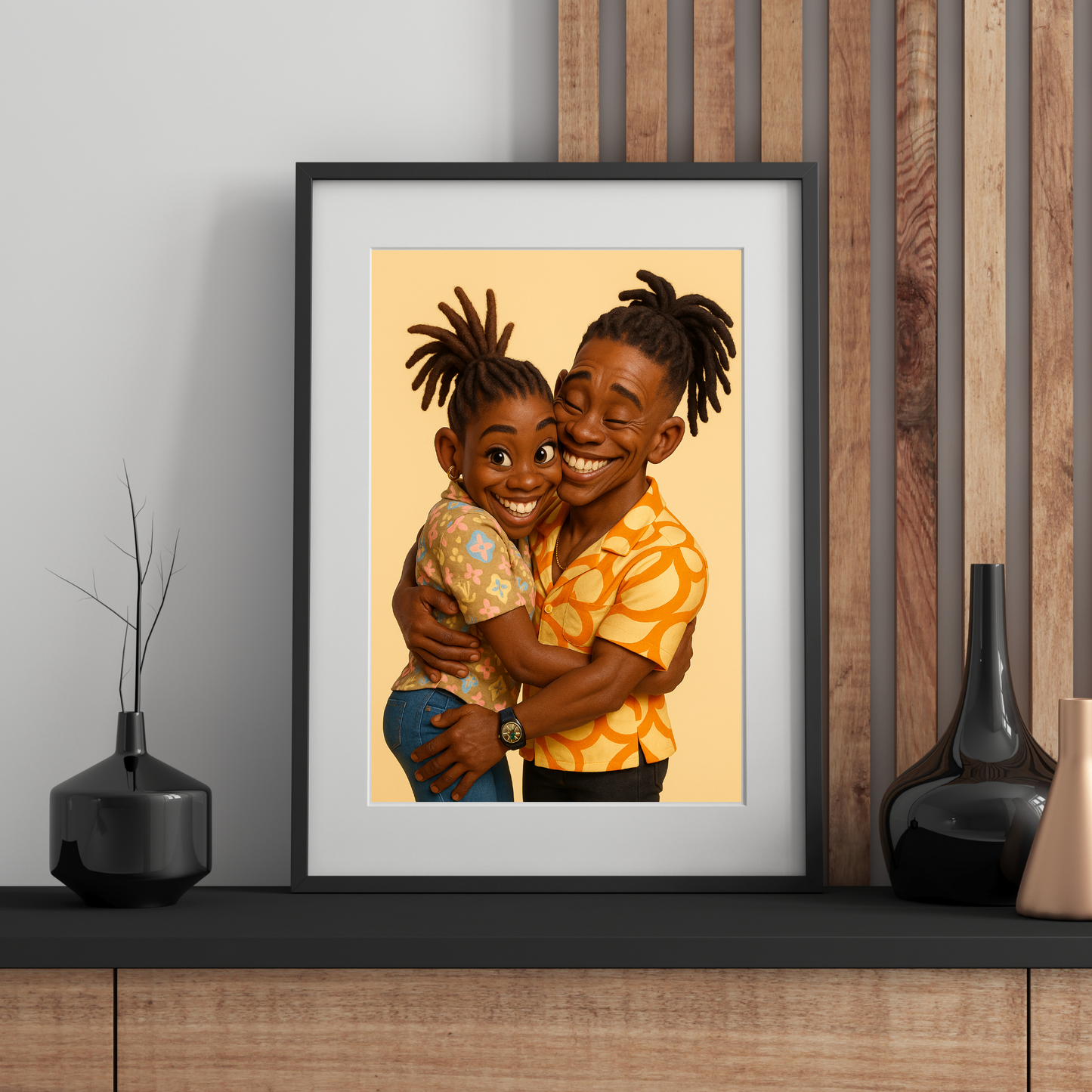 Personalized 3D Caricature Portrait | Your Photo to Artwork