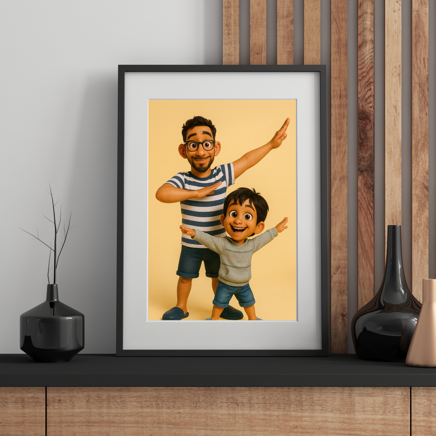Personalized 3D Caricature Portrait | Your Photo to Artwork