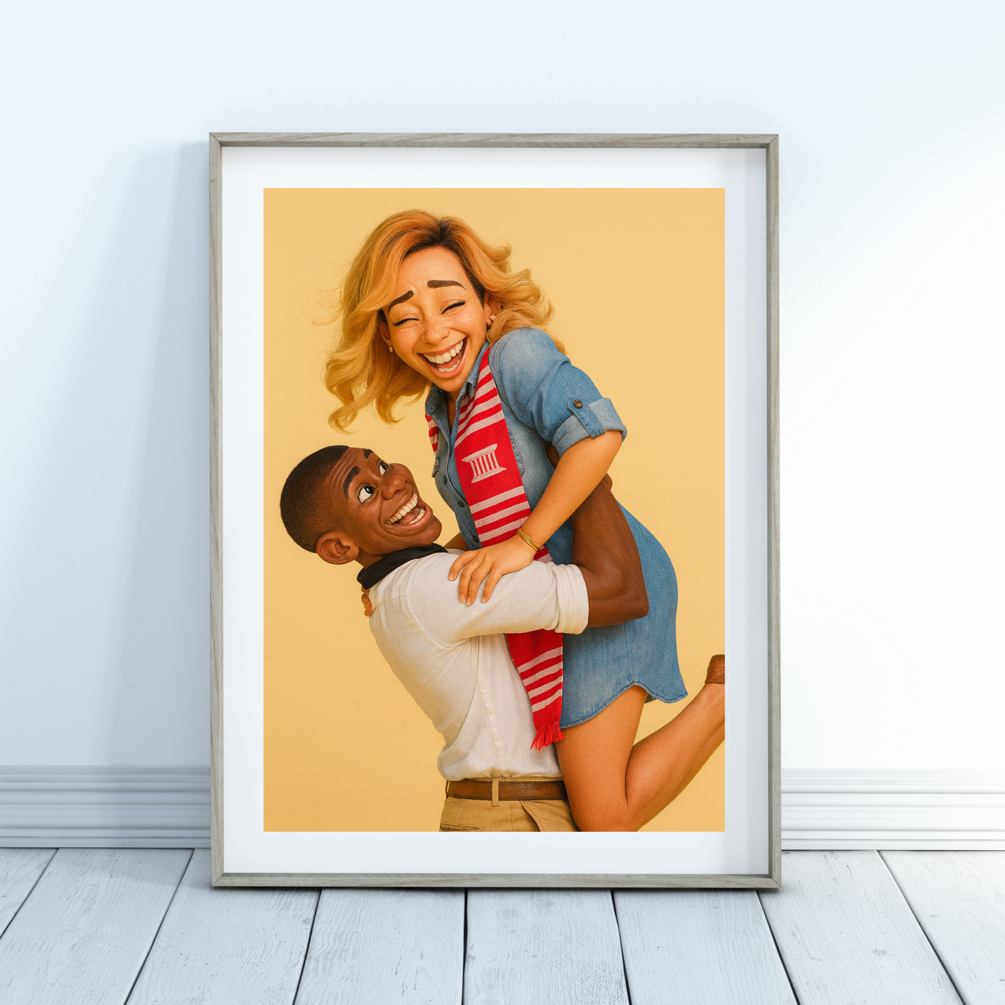 Personalized 3D Caricature Poster | Art from Your Photo