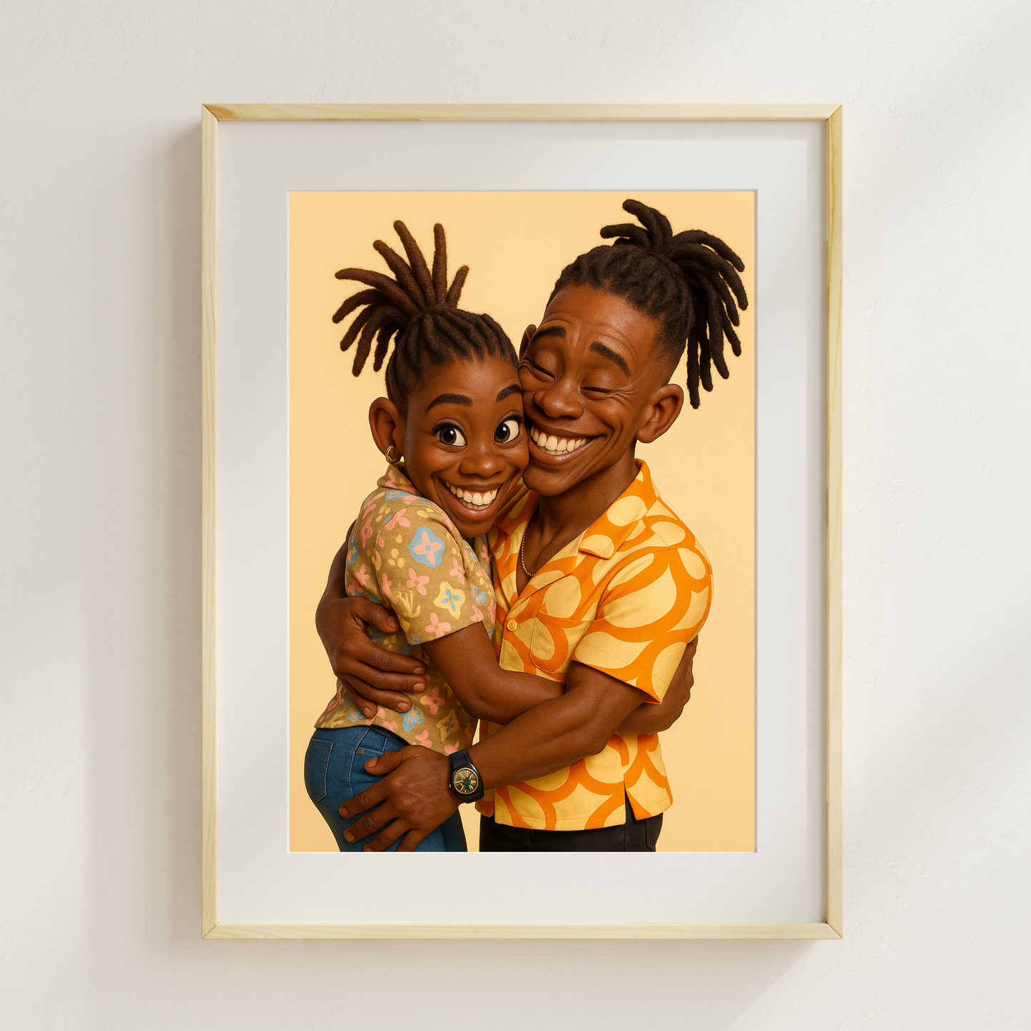 Personalized 3D Caricature Poster | Art from Your Photo