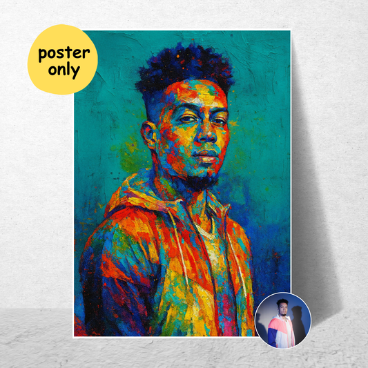 Personalized Abstract Art Poster | Your Photo to Art