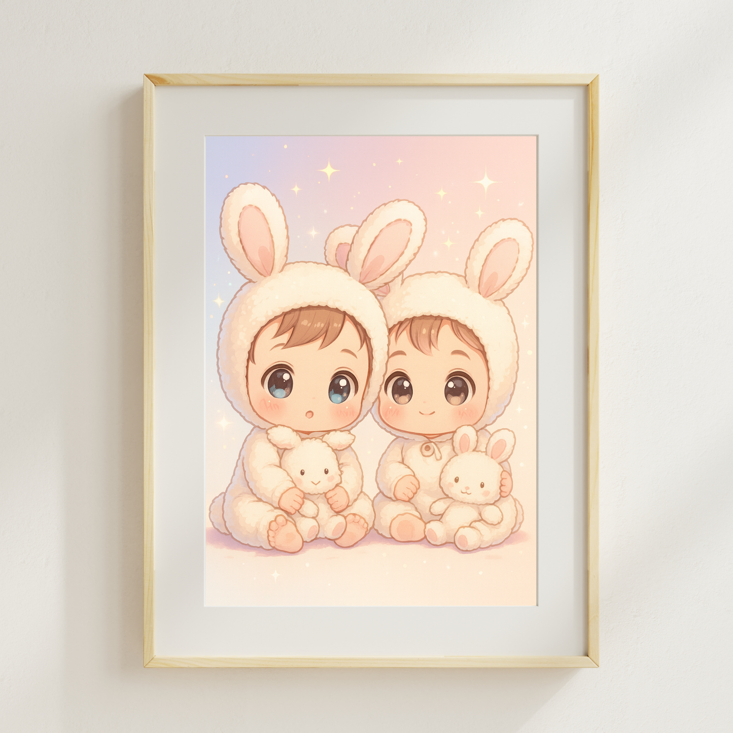 Personalized Chibi Art Poster | Art from Your Photo