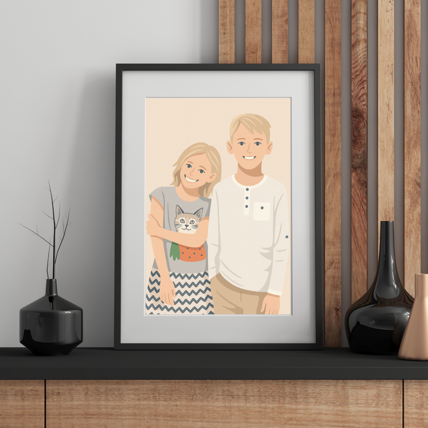 Personalized Digital Illustration Art | Portrait from Your Photo