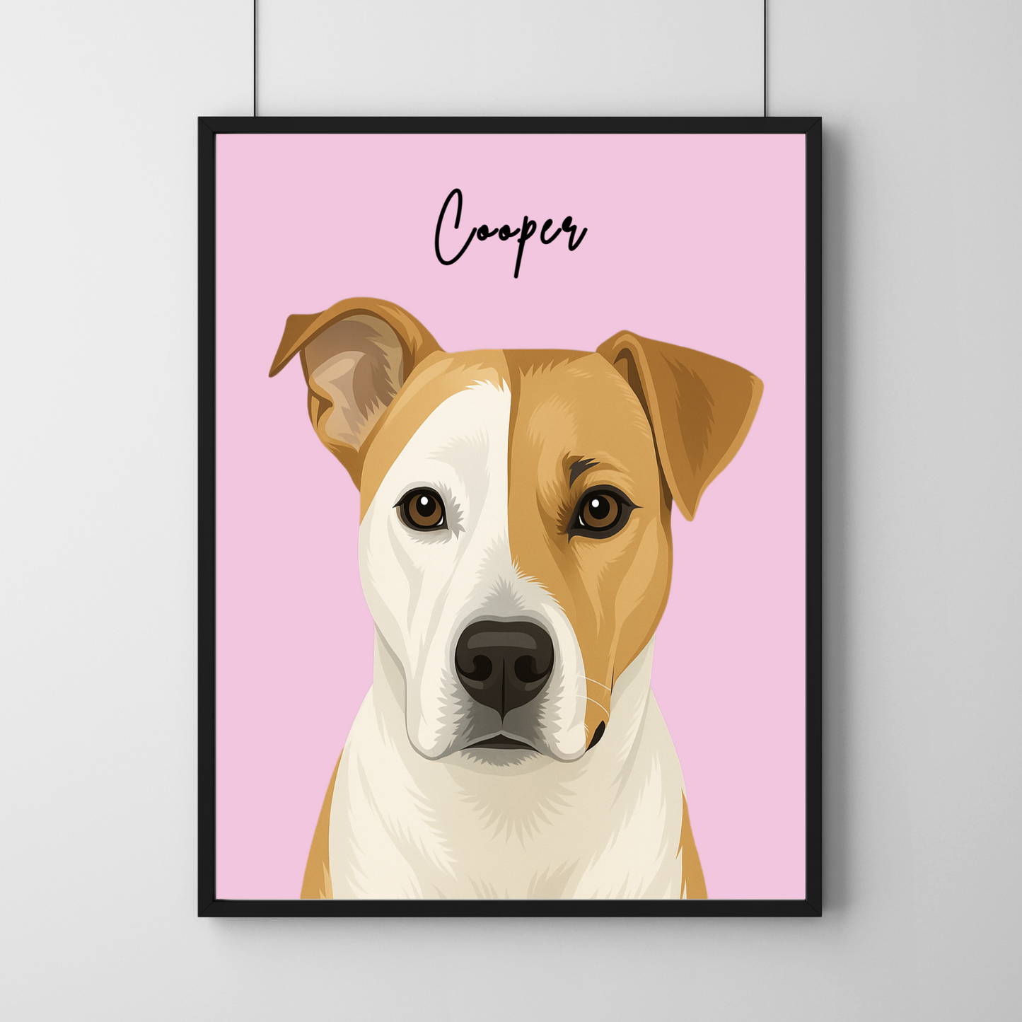 Personalized Digital Illustration Pet Portrait | Digital Only