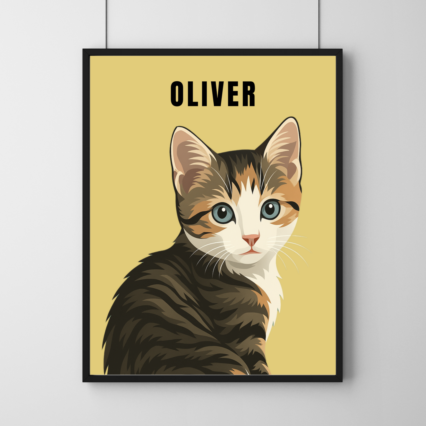 Personalized Digital Illustration Pet Portrait | Digital Only