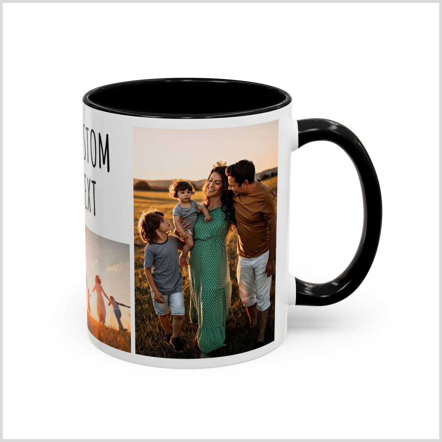 Personalized Photo Collage Coffee Mug for Family Pictures