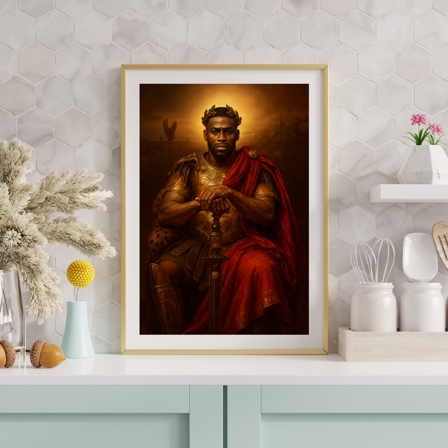 Personalized Royal Portrait Poster | Art from Your Photo