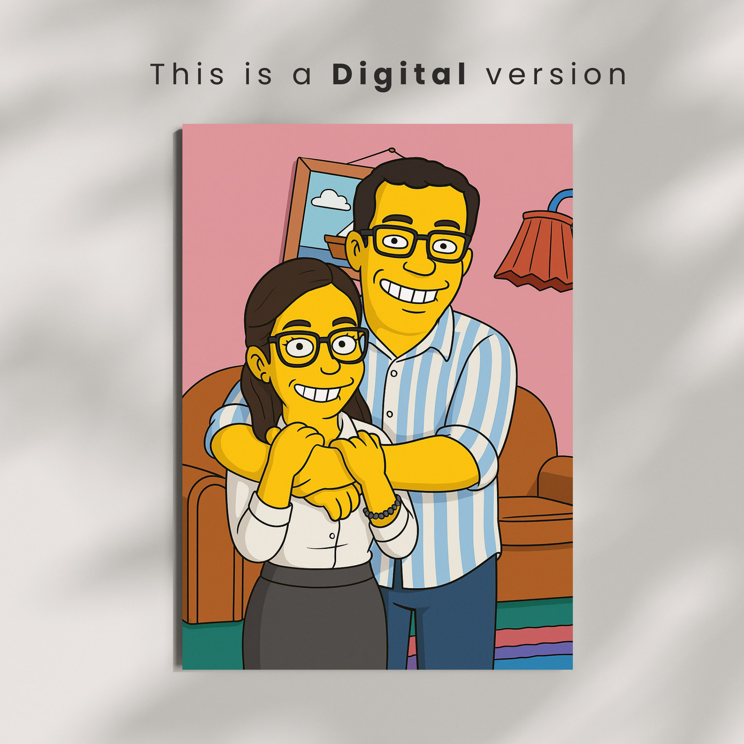Personalized Funny Simpson's Cartoon | Portrait from Your Photo