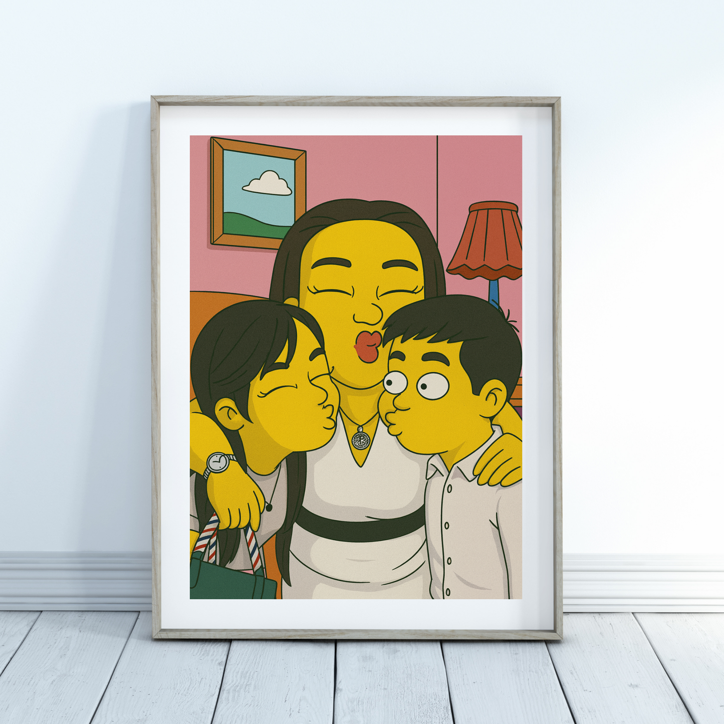 Personalized Simpson's Cartoon Poster | Your Photo to Art