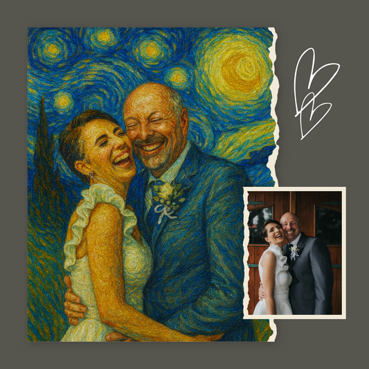 Personalized Van Gogh Wall Art | Portrait from Your Photo