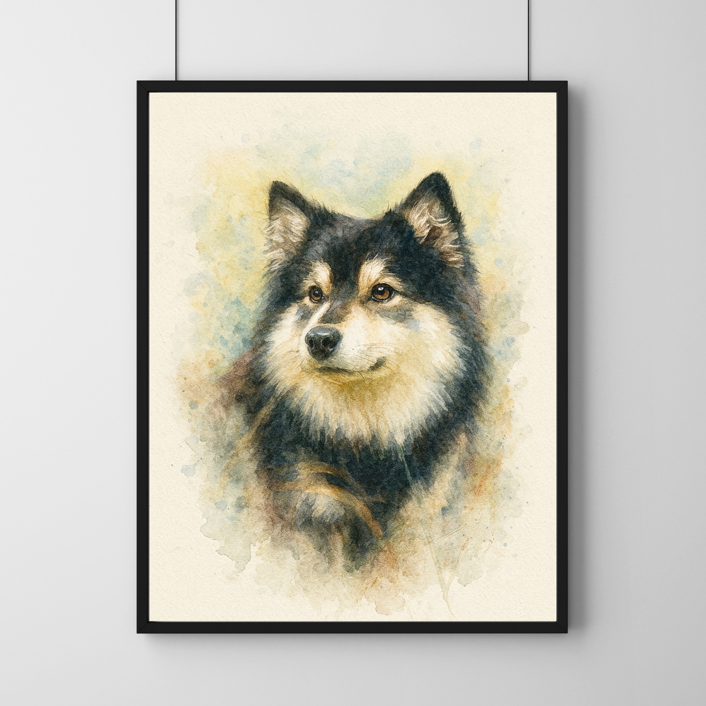 Personalized Watercolor Pet Portrait | Digital Only