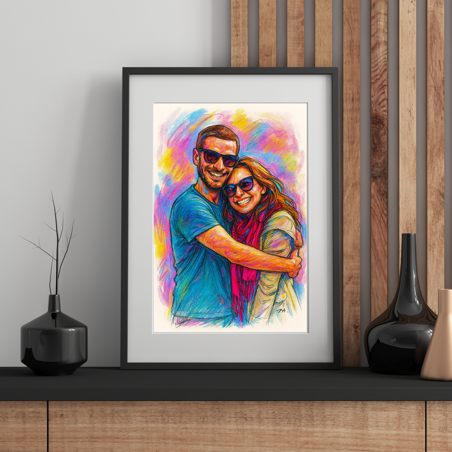 Personalized Whimsical Caricature Art | Portrait from Your Photo