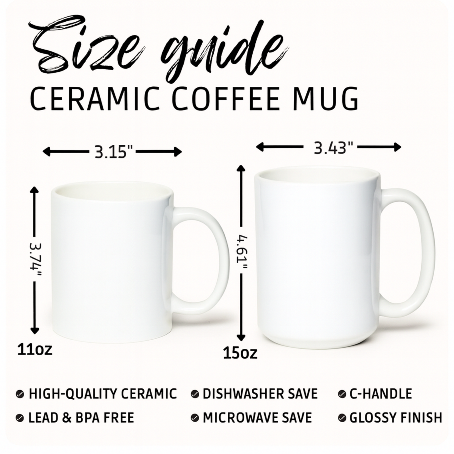 Personalized Sketch Art White Coffee Mug for Your Pet | Photo to Art