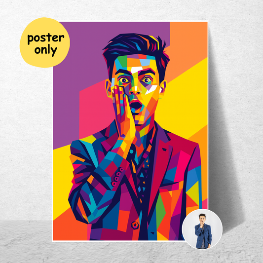 Personalized WPAP Art Poster | Art from Your Photo